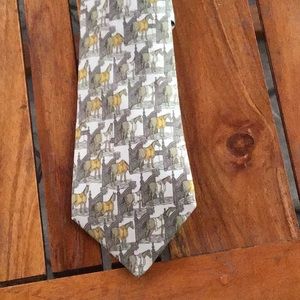 Hermès silk tie